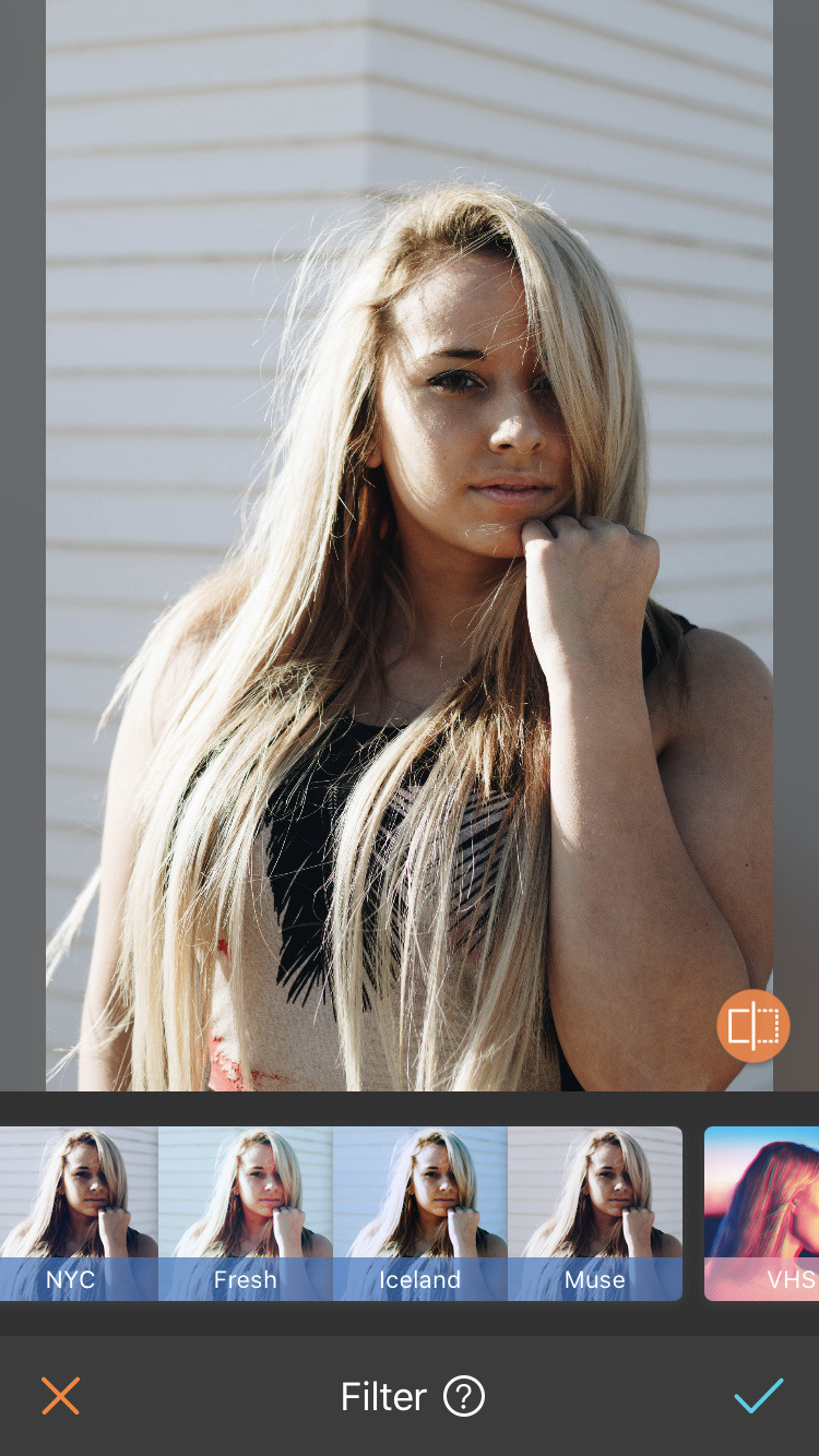 Blond (No filter)