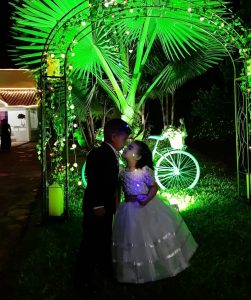 kids wedding photo night
