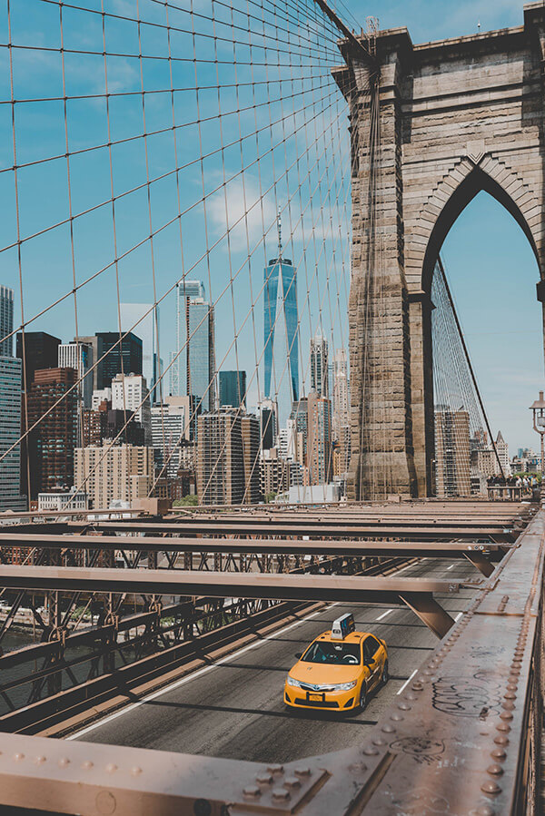 foto de uma ponte em NYC
