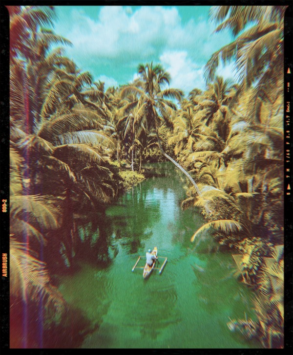 foto de un lago editada por AirBrush