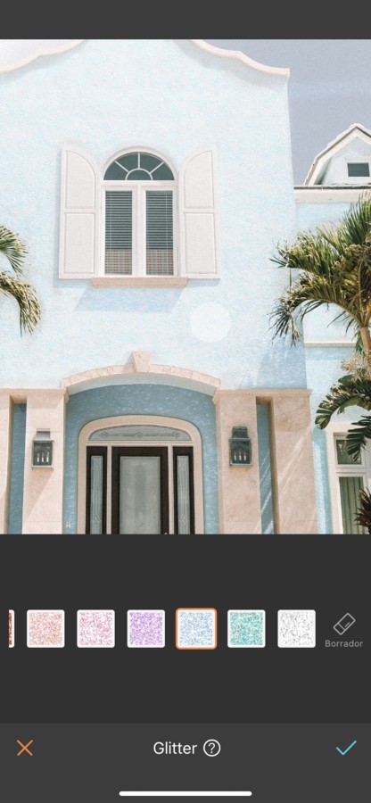 foto de la fachada de una iglesia editada por AirBrush