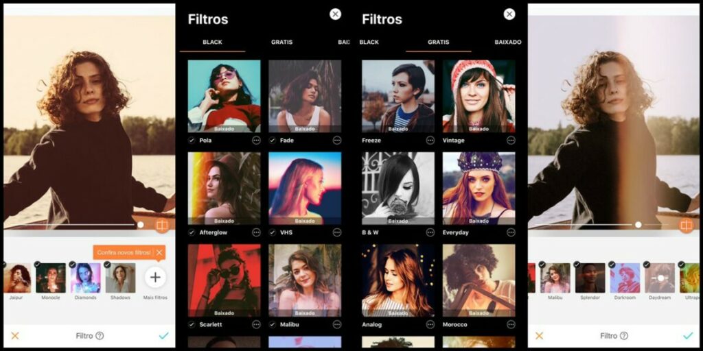 Como usar: Filtros