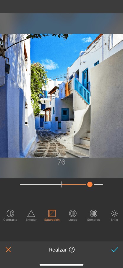 Foto de una calle en Grecia