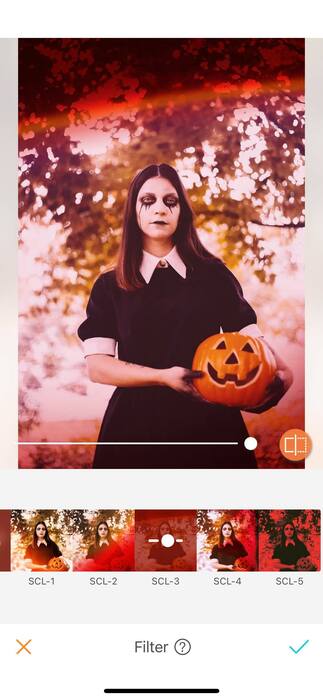 Halloween : effrayez vos amis avec un filtre !02