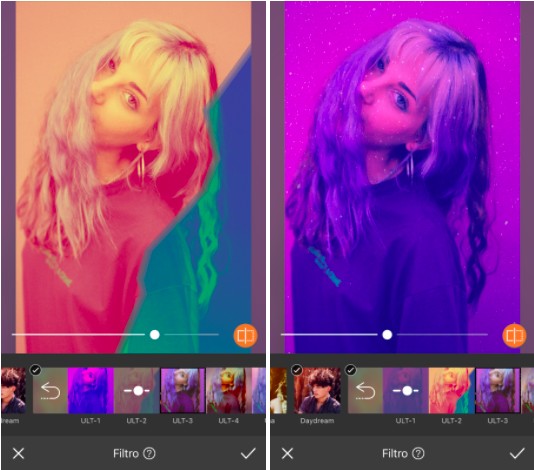 Descubre cómo hacer fotos indie con AirBrush cabello colores