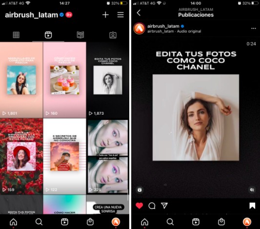 reels para Instagram