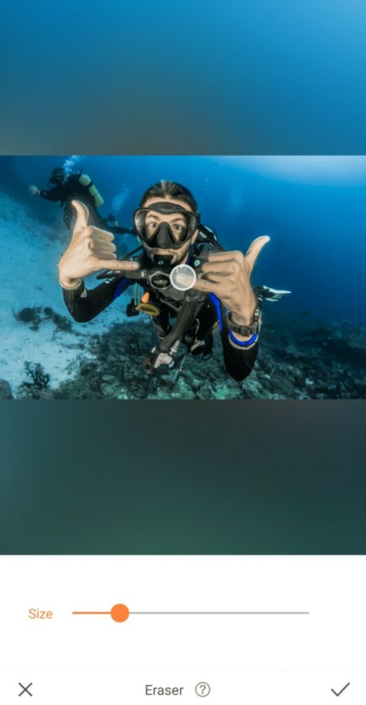 scuba diver underwater