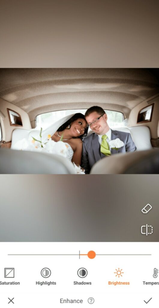 Wedding photos - bride and groom