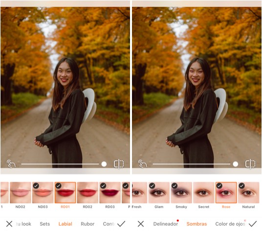maquillajes de otoño