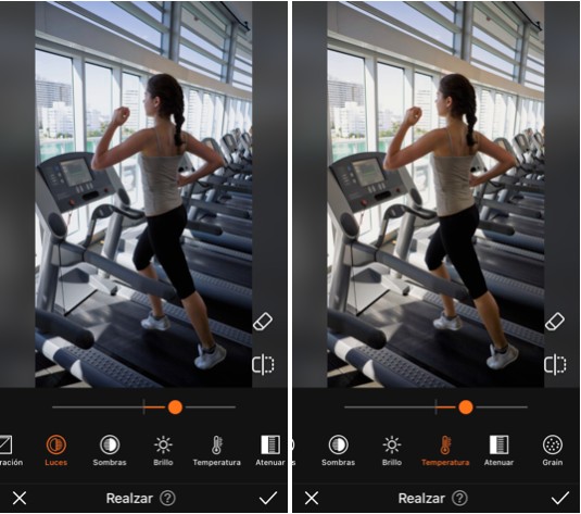 fotos en el gym