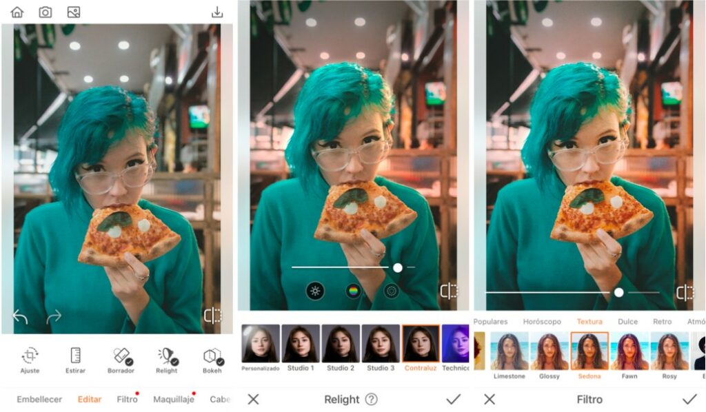 5 fotos con comida