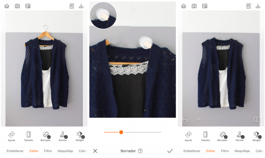 Vende tu ropa más rápido editando tus fotos con AirBrush