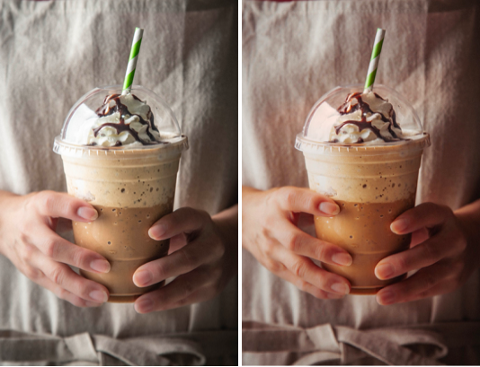 Cómo usar AirBrush PRO para editar fotos de café